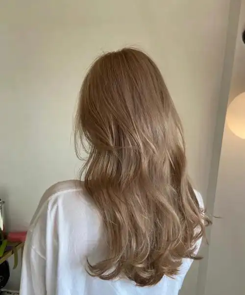 你们要的超级仙女的奶茶色她来了超显白的