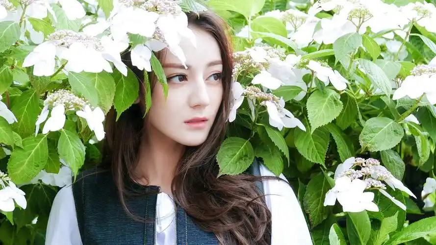 内地明星迪丽热巴明星风尚壁纸1