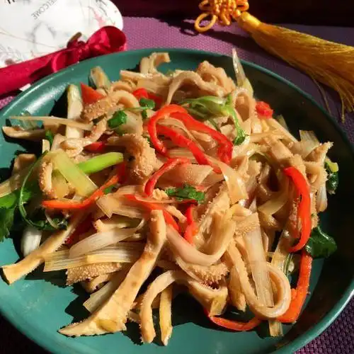 葱爆羊肚丝,口感丰富,十分下饭