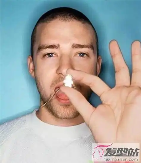 男生三毫米发型 简约利落潮男型男必备