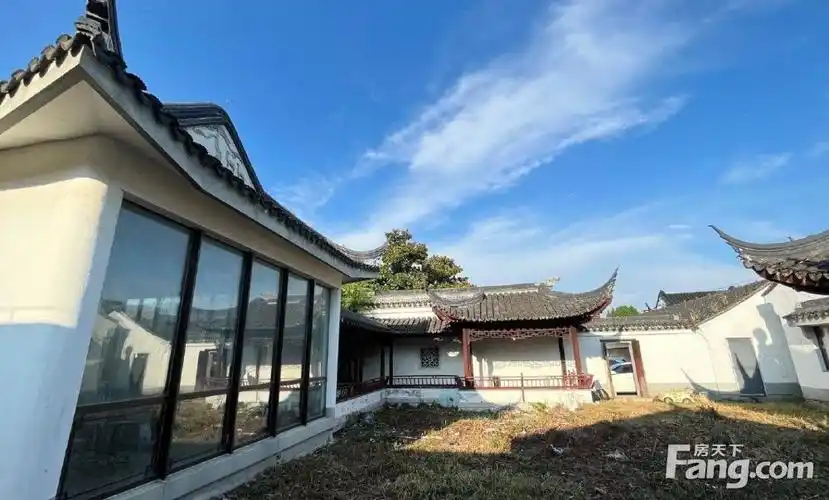 姑苏世家留园府大宅占地两亩多大花园清水毛坯5个车位