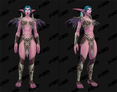 8.0史诗级别外观buff 独具特色的暗夜精灵弓箭手