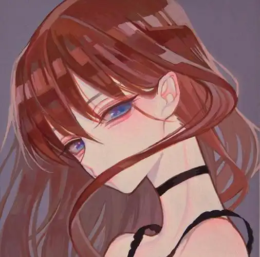 甜酷女生动漫头像