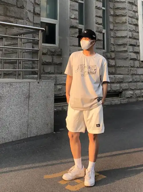 170穿搭夏季美式运动男孩穿搭分享