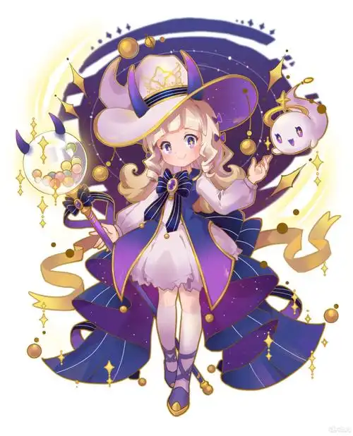 迷你世界白夜女巫卡洛儿是不是很可爱呢