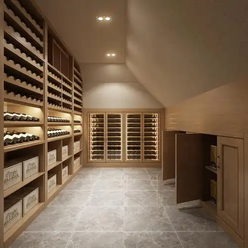 几款现代风格的高清酒窖设计效果图片