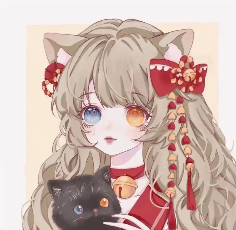 异瞳系列女生动漫头像 异瞳是民俗文化信念中的一种招灵的超能力,意味