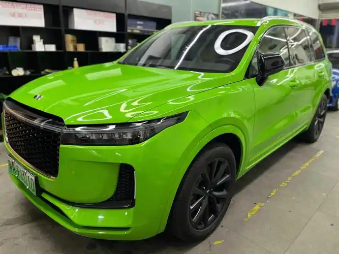 理想one改色案例分享蝰蛇绿