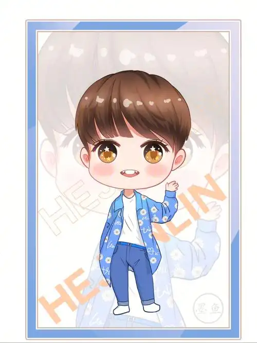 时代少年团贺峻霖q版