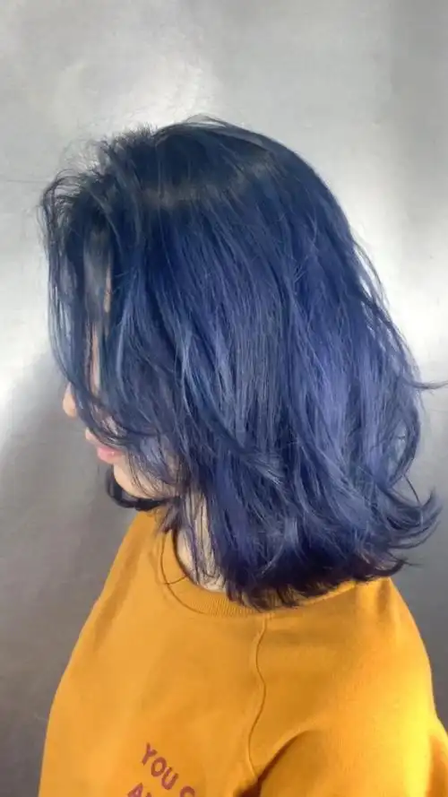 潮 #我怎么这么有品  #渐变色 #最火蓝黑,最近