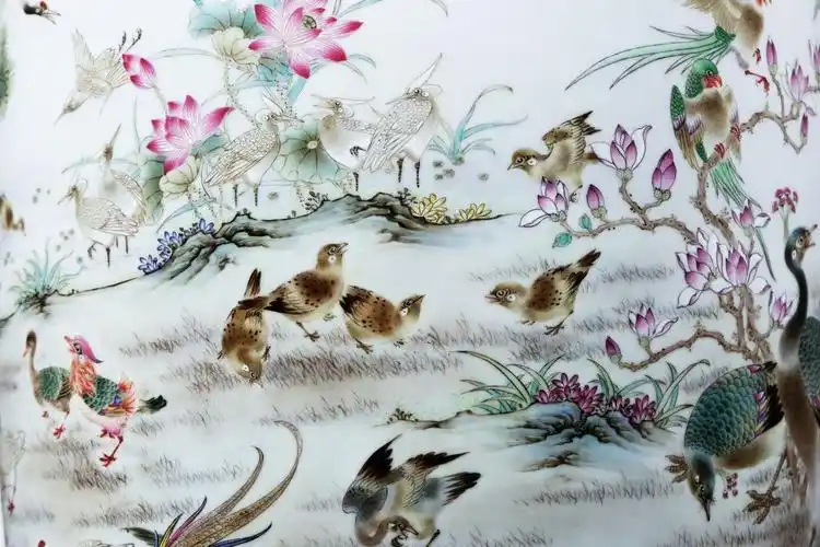 百鸟朝凤图(百鸟朝凤图唐伯虎真迹)