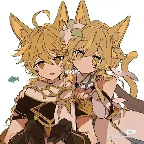 原因只有一个那就是「他们是双子」,空与荧两情相悦约定好长大要在一