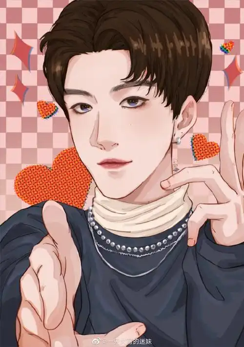 范丞丞卡点比心