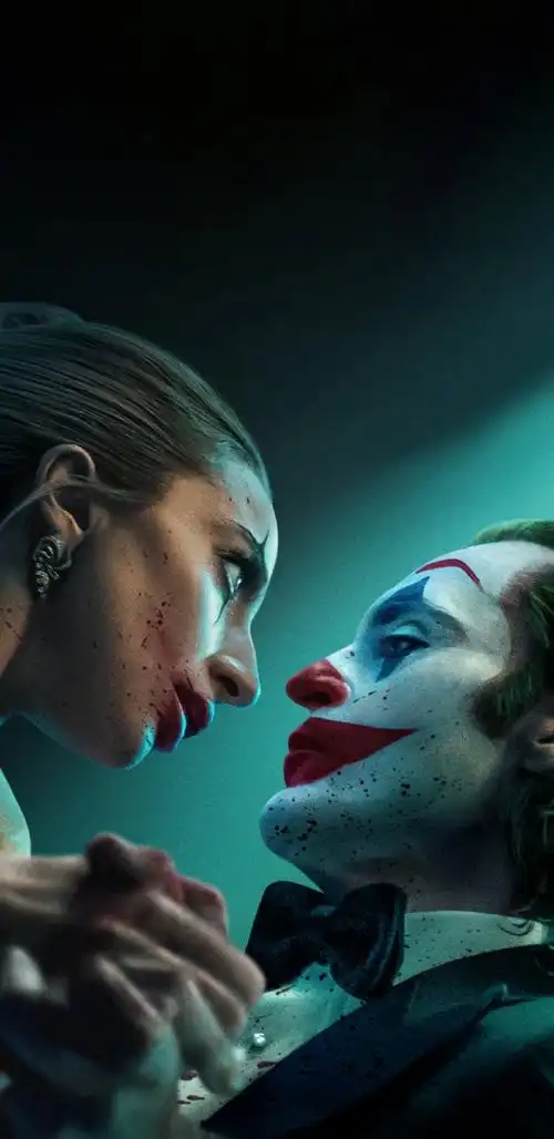 小丑2##小丑2:双重妄想#曝光新海报【无水印版】!可以拿来做壁纸!