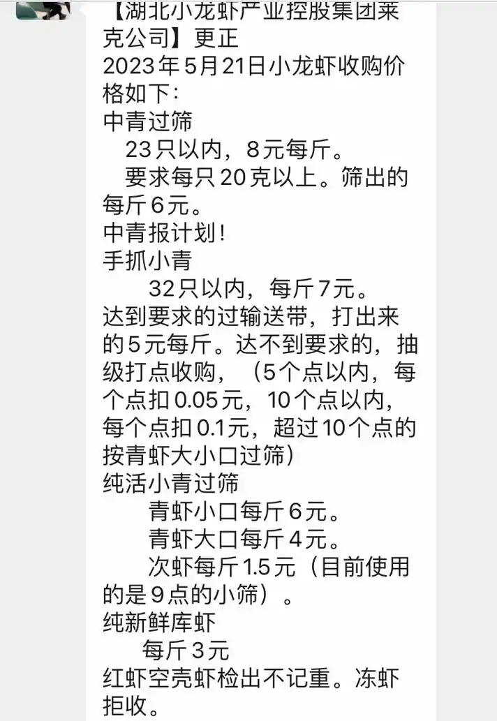 小龙虾价格最新行情,今日小龙虾最新报价,小龙虾收购价,龙虾价 - 抖音