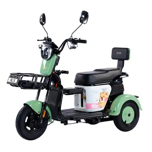 迷你电动三轮车家用小型女士成人老年人代步车带电动三轮车