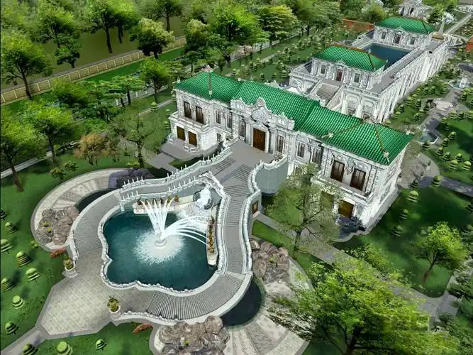 圆明园全景复原图