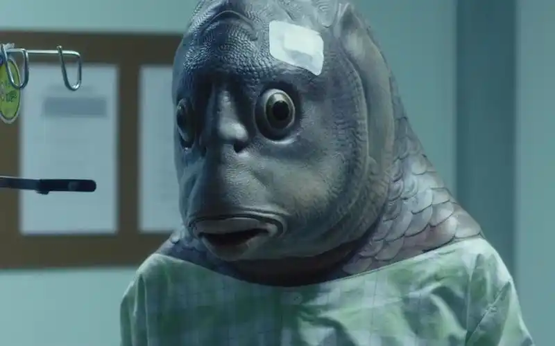 小伙做人体实验失败,变异成为一条鱼人后,他却再也不想变回人了_哔哩