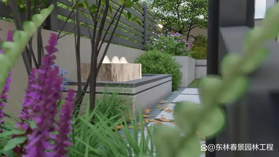 六,农村自建房庭院景观设计案例四,简欧风格庭院景观设计三,屋顶花园