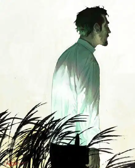 帅气的大叔 插画师 chongtak allyalligator.com