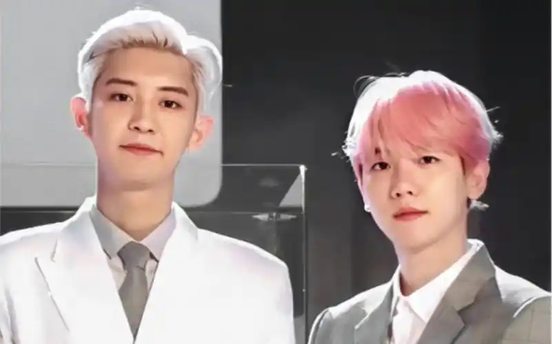 边伯贤我欣赏你但是灿烈和秀珉打篮球太帅了 hhh 伯贤每次都把喜剧