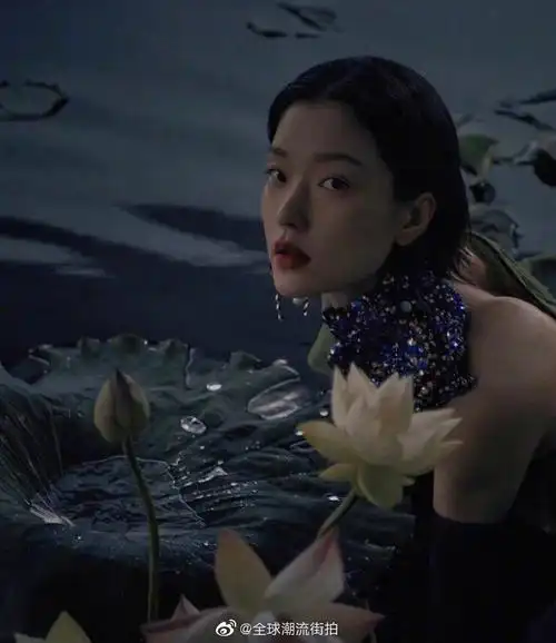 超模杜鹃,清冷系美人,典型的东方五官,疏离而又迷人_高清图集_新浪网