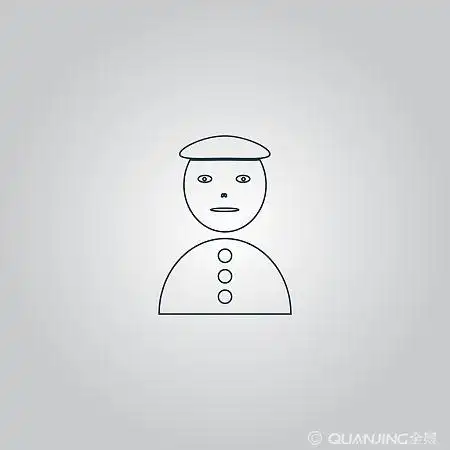 亚洲人_男人_象征_标识_隔绝_灰色_收集_现代_概念_设计_风格_矢量