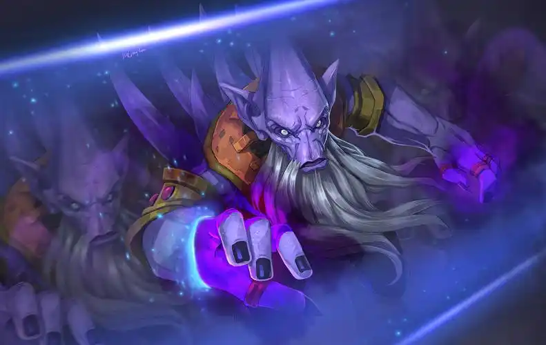 黑暗贤者图片dota2英雄图片