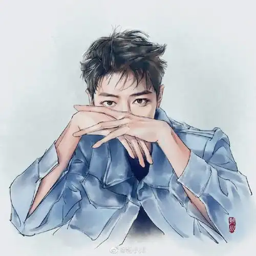 与肖战的同行印记##肖战饭修饭绘长廊