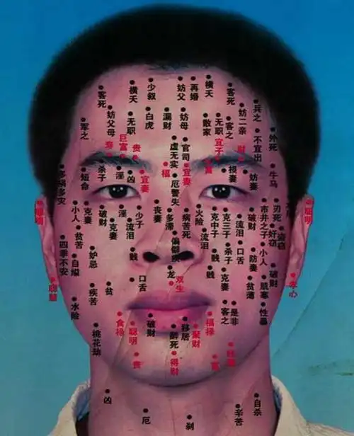 痣的位置与命运,痣的位置与命运图