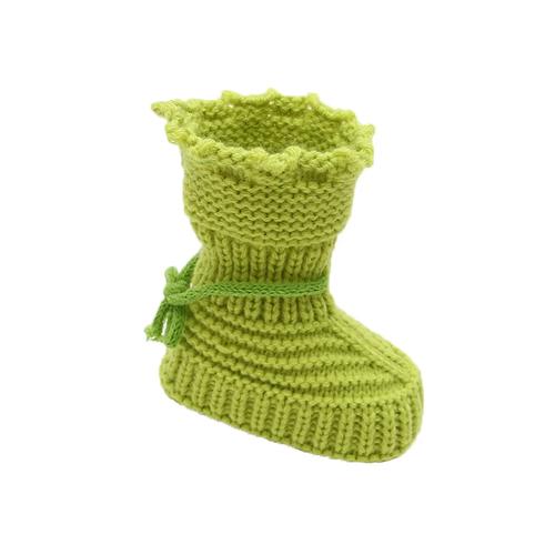 软底针织满月鞋鞋手工编织子婴儿学步鞋6个月新生儿毛线鞋