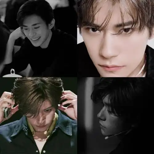 易烊千玺直播##易烊千玺掌管反差感的神#黑色简直就是千玺的统治区啊