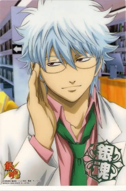 动漫中什么银发的男主角?