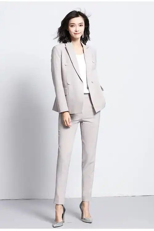 职业小西装套装女正装西服女士面试工装工作服大学生2017新款时尚