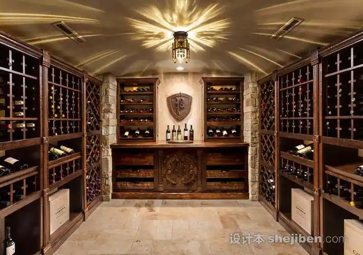酒窖设计效果图欣赏_酒窖装修效果图大全2017图片-设计本
