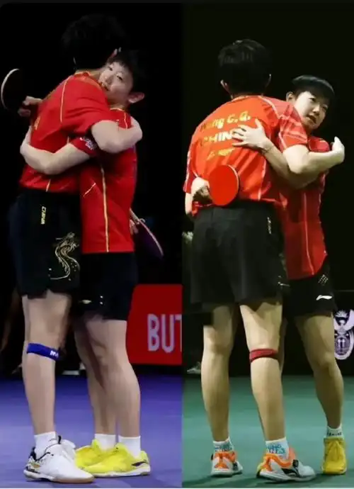 王楚钦孙颖莎 赢了就可以和你拥抱,那是因为喜欢拥抱你,那种 - 抖音