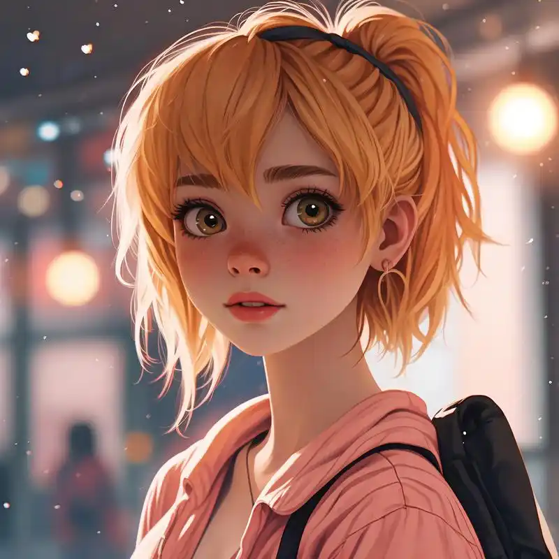 抖音最火卡通女孩头像979799