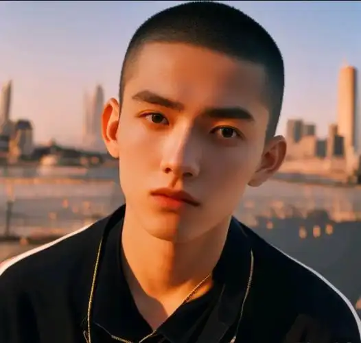 男发剪来剪去,最有型还是超短小寸头,精神利落免打理|发型|短发|脸型