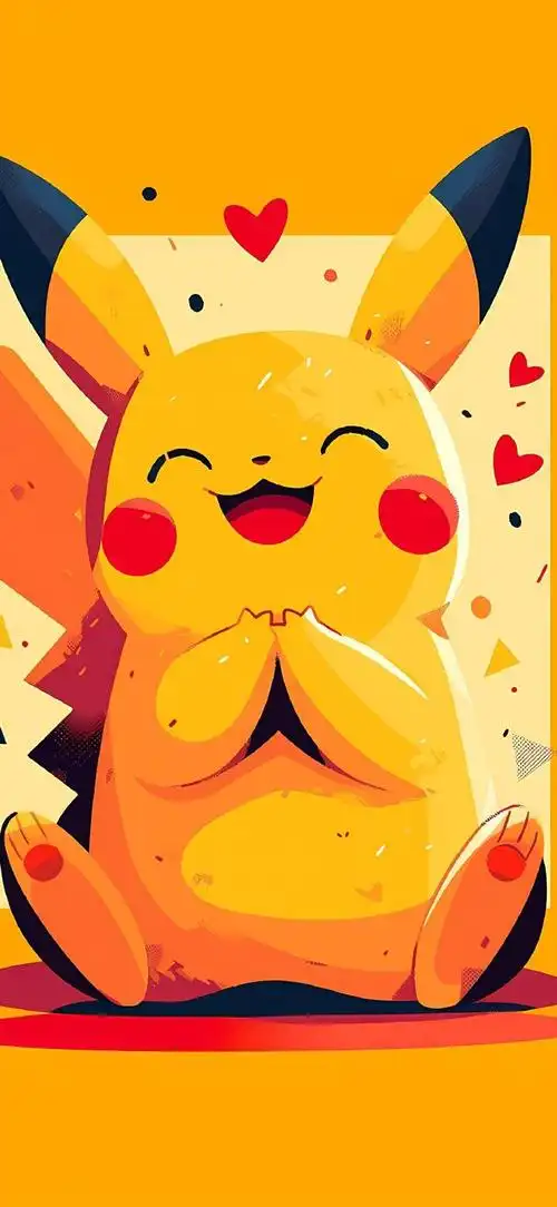 精灵宝可梦 可爱皮卡丘壁纸#壁纸