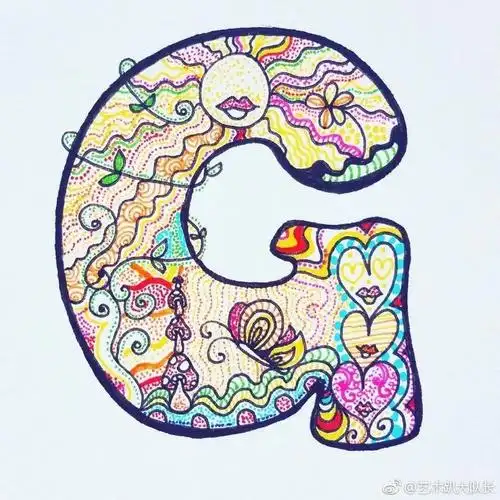 史上最全最好看的字母设计手绘,你要的全都在里面,一定要收藏哦!