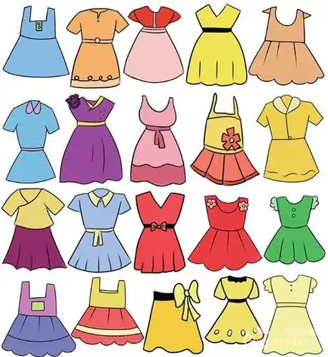 简笔画服饰篇4