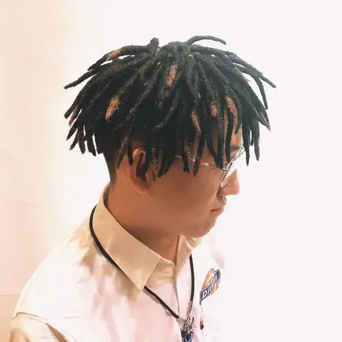 图片脏辫发型男生散脏辫男生盆栽脏辫男生短脏辫男士脏辫男生酷脏辫