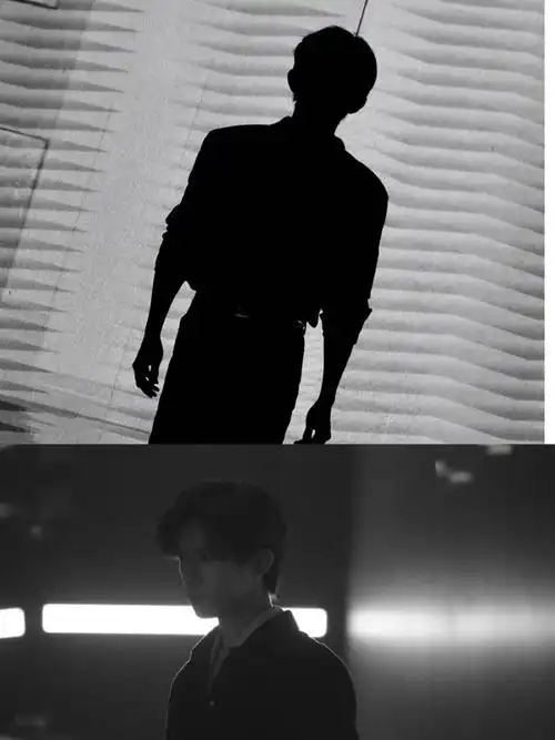 易烊千玺氛围感悬念大片##易烊千玺背影a爆