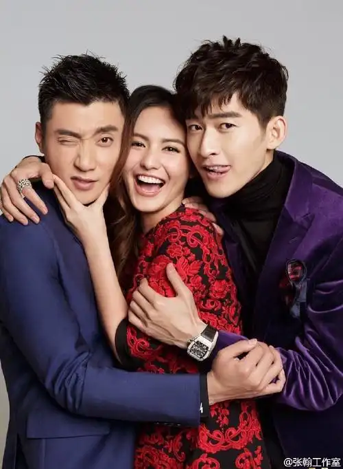 张翰工作室艺人全家福(¤ω¤)