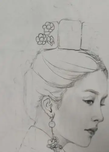 喵大人速写杨幂