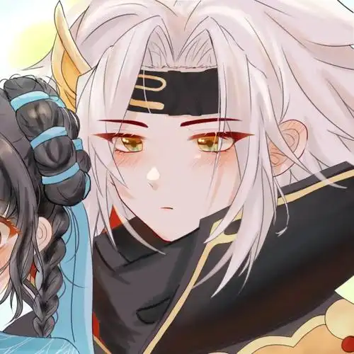 西施和曜的情侣头像 王者曜和西施动漫cp情头