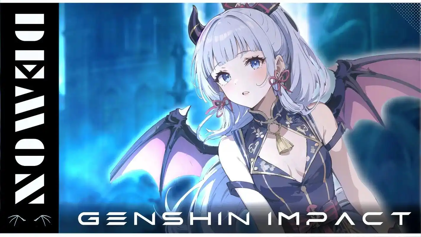 原神cos demon篇 也许某个晚上?#原神壁纸 #二次元 - 抖音