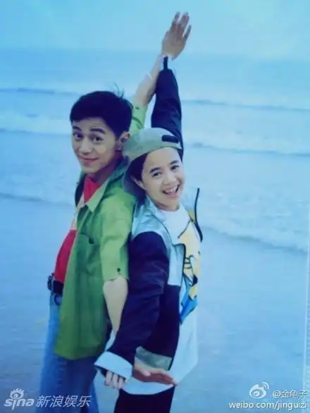 老照片逆生长组合何炅金龟子20年来童颜不老