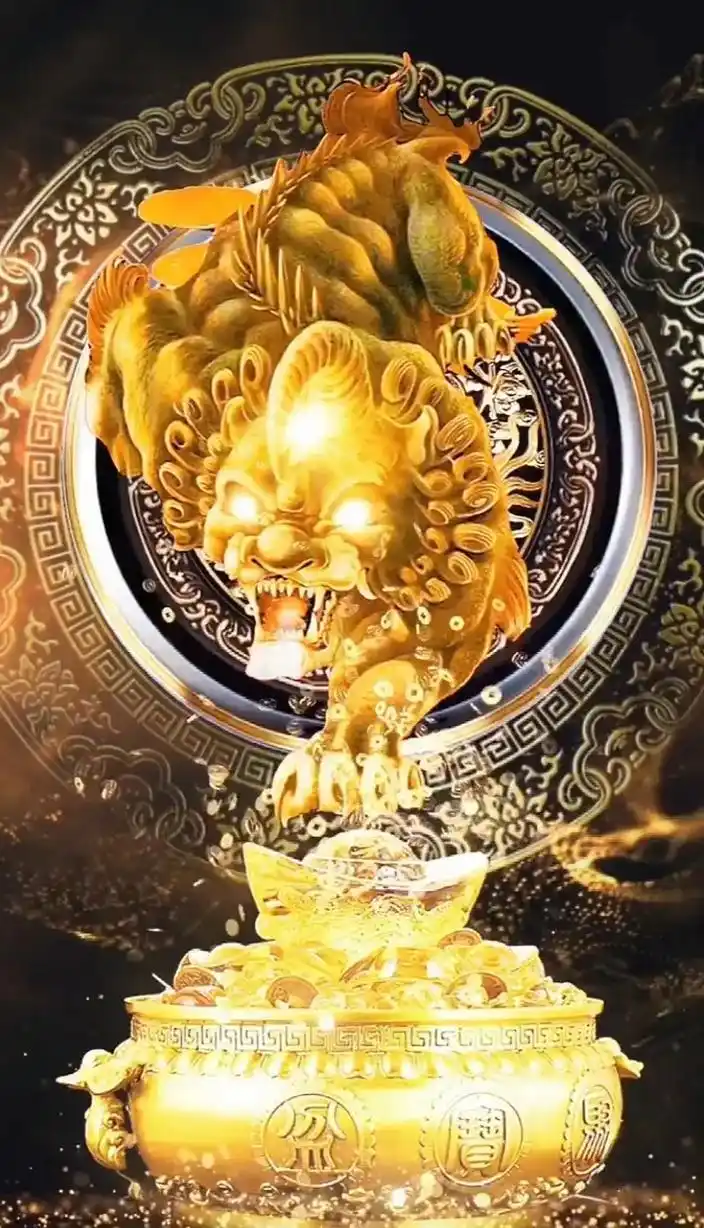 貔貅动态壁纸!#手机壁纸  - 抖音