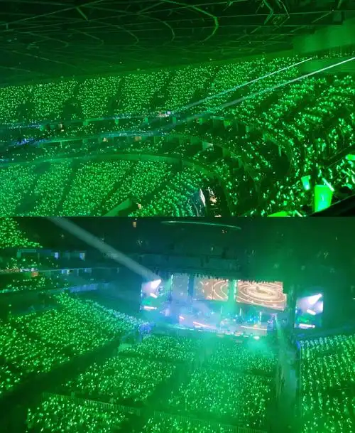 王源演唱会散场特色捡彩带